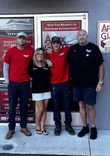The Apex Gutters LLC family team