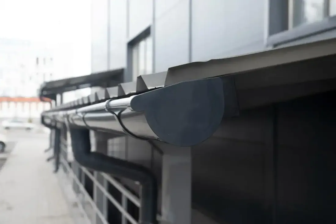 Gutter installation on a South Jersey home